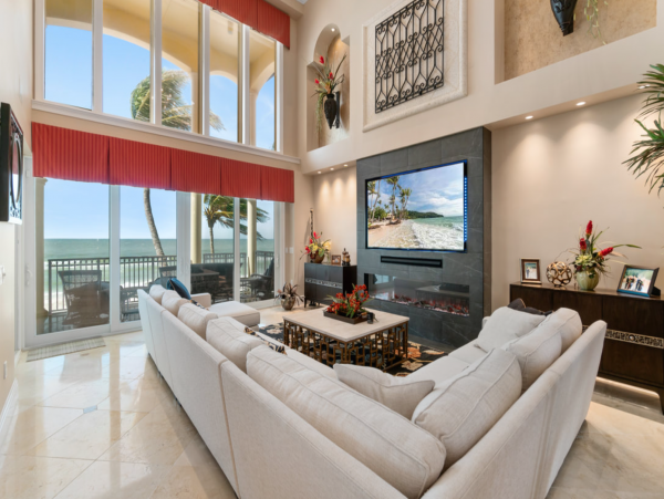 Stunning Beachfront Luxury Home in Bonita Springs